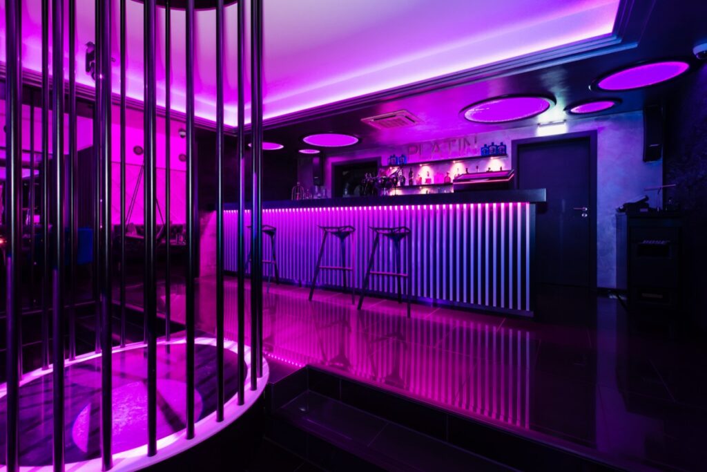Bar im Nightclub